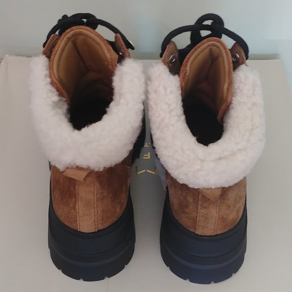 Marc Fisher Suede Platform Boots - Picture 3 of 4